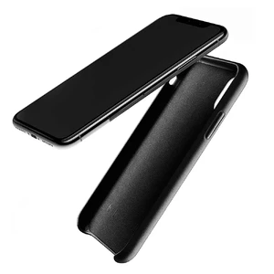 Кожаный чехол MUJJO Full Leather Case Black для iPhone X | XS - Фото 3