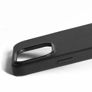 Черный кожаный чехол Mujjo Full Leather MagSafe для iPhone 16 Pro Max - Фото 9