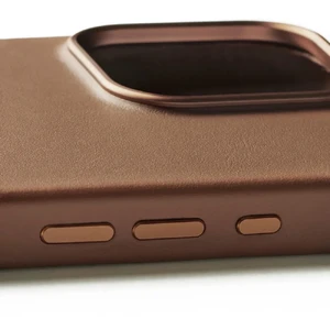 Коричневий шкіряний чохол Mujjo Full Leather MagSafe для iPhone 16 Pro Max - Фото 7