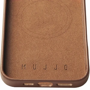 Коричневий шкіряний чохол Mujjo Full Leather MagSafe для iPhone 16 Pro Max - Фото 8