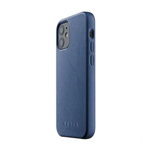 Кожаный чехол MUJJO Full Leather Case Monaco Blue для iPhone 12 mini - Фото 2