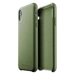 Шкіряний чохол MUJJO Full Leather Case Olive для iPhone XR - Фото 2