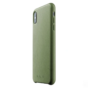 Шкіряний чохол MUJJO Full Leather Case Olive для iPhone XS Max - Фото 3