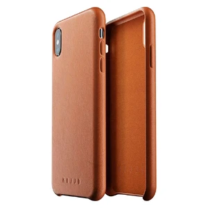 Кожаный чехол MUJJO Full Leather Case Tan для iPhone XS Max