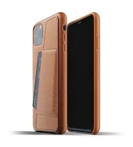 Шкіряний чохол MUJJO Full Leather Wallet Case Tan для iPhone 11 Pro Max