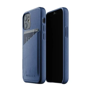 Шкіряний чохол MUJJO Full Leather Wallet Case Monaco Blue для iPhone 12 | 12 Pro MUJJO-CL-008-BL - Фото 1