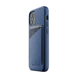 Шкіряний чохол MUJJO Full Leather Wallet Case Monaco Blue для iPhone 12 | 12 Pro - Фото 2