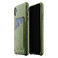 Кожаный чехол с отделением для карт MUJJO Full Leather Wallet Case Olive для iPhone XR - Фото 2