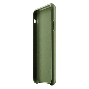 Шкіряний чохол з відділенням для карт MUJJO Full Leather Wallet Case Olive для iPhone XR - Фото 4