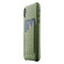 Кожаный чехол с отделением для карт MUJJO Full Leather Wallet Case Olive для iPhone XR - Фото 3