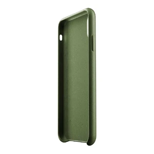 Кожаный чехол с отделением для карт MUJJO Full Leather Wallet Case Olive для iPhone XS Max - Фото 4