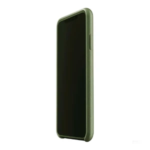 Кожаный чехол с отделением для карт MUJJO Full Leather Wallet Case Olive для iPhone XS Max - Фото 5