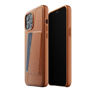 Шкіряний чохол MUJJO Full Leather Wallet Case Tan для iPhone 12 Pro Max MUJJO-CL-010-TN - Фото 1