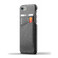 Кожаный чехол MUJJO Leather Wallet Case Gray для iPhone SE 3 | SE 2 | 8 | 7 MUJJO-CS-070-GY - Фото 1