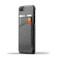 Кожаный чехол MUJJO Leather Wallet Case Gray для iPhone SE 3 | SE 2 | 8 | 7 - Фото 2