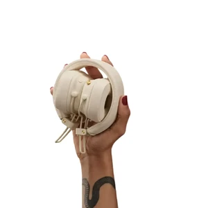 Беспроводные Bluetooth-наушники с микрофоном Marshall Major V Cream - Фото 5