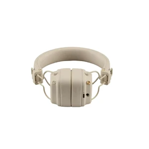 Беспроводные Bluetooth-наушники с микрофоном Marshall Major V Cream - Фото 3