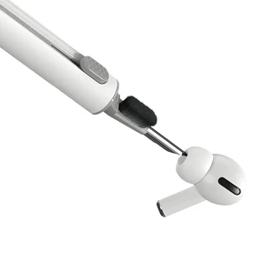 Набір 3 в 1 для чищення навушників AirPods зі щіткою, спонжем та металевим пером | iLoungeMax Cleaning - Фото 6