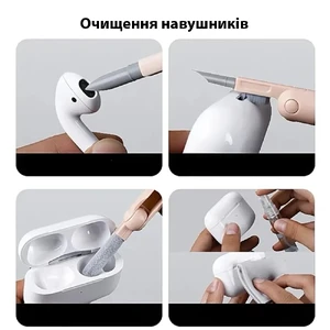 Набор щеток для очистки iPhone | iPad | MacBook | AirPods | iLoungeMax 7-in-1 - Фото 5