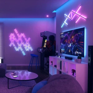 Дополнительные панели Nanoleaf Lines Smarter Kit Apple HomeKit Multicolor (3 панели) - Фото 3