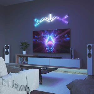 Умная система освещения Nanoleaf Lines Smarter Kit Apple HomeKit Multicolor (9 панелей) - Фото 6