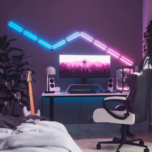 Умная система освещения Nanoleaf Lines Smarter Kit Apple HomeKit Multicolor (9 панелей) - Фото 7