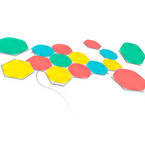 Умная система освещения Nanoleaf Shapes Hexagon Starter Kit Apple HomeKit (15 модулей)