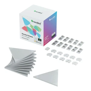 Дополнительные светодиодные модули Nanoleaf Shapes Mini Triangles Expansion Pack HomeKit (10 модулей) - Фото 3
