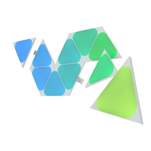 Дополнительные светодиодные модули Nanoleaf Shapes Mini Triangles Expansion Pack HomeKit (10 модулей) - Фото 2
