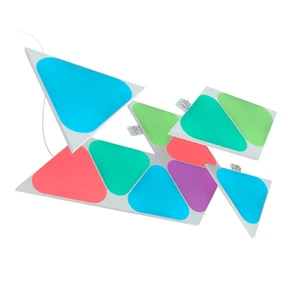 Умная система освещения Nanoleaf Shapes Mini Triangles Starter Kit Apple HomeKit (5 модулей) NL48-5002TW-5PK - Фото 1