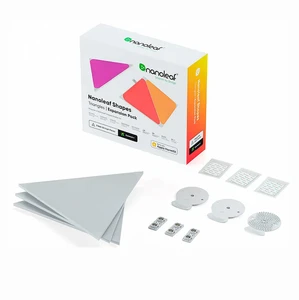 Дополнительные светодиодные модули Nanoleaf Shapes Triangles Expansion Pack HomeKit (3 модуля) - Фото 2