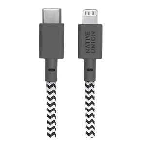 Зарядний кабель Native Union Belt Cable Zebra USB-C to Lightning 1.2m для iPhone | iPad - Фото 2