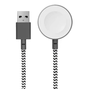 Зарядний кабель Native Union Belt Cable Watch Zebra 1.2m для Apple Watch - Фото 2