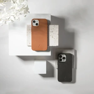 Кожаный чехол-накладка Native Union CLIC Classic MagSafe Tan для iPhone 13 Pro Max - Фото 5