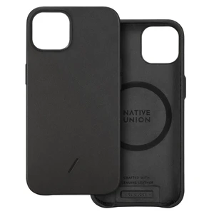 Кожаный чехол-накладка Native Union CLIC Classic MagSafe Black для Phone 13 Pro Max - Фото 3