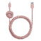 Кабель Native Union Night Cable Rose Lightning to USB 3m - Фото 2