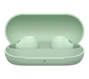 Бездротові навушники з шумозаглушенням Sony WF-C700N Sage Green - Фото 2