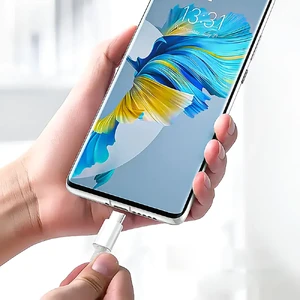Нейлоновий кабель Type-C to Type-C для швидкої зарядки PD 20W | iLoungeMax Fast Charge Grey (1m) - Фото 6