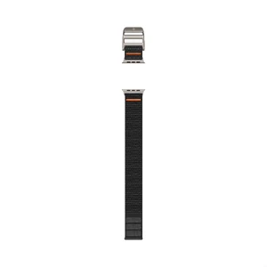 Нейлоновый ремешок Spigen DuraPro Flex Ultra Black для Apple Watch Ultra 49mm | 45mm | 44mm | 42mm - Фото 3