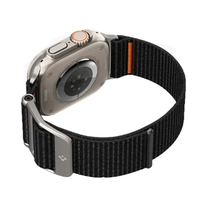 Нейлоновый ремешок Spigen DuraPro Flex Ultra Black для Apple Watch Ultra 49mm | 45mm | 44mm | 42mm - Фото 4
