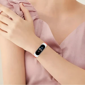 Нейлоновый ремешок iLoungeMax Braided Strap Orange для Xiaomi Mi Band 8 - Фото 4
