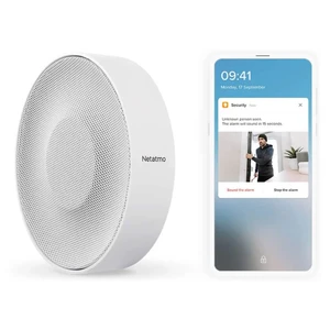 Бездротова домашня сирена Netatmo Smart Indoor Siren Apple HomeKit - Фото 3