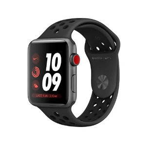 Ремінець iLoungeMax Nike Sport Band Anthracite | Black для Apple Watch Ultra 49mm | 45mm | 44mm | 42mm  OEM  - Фото 1