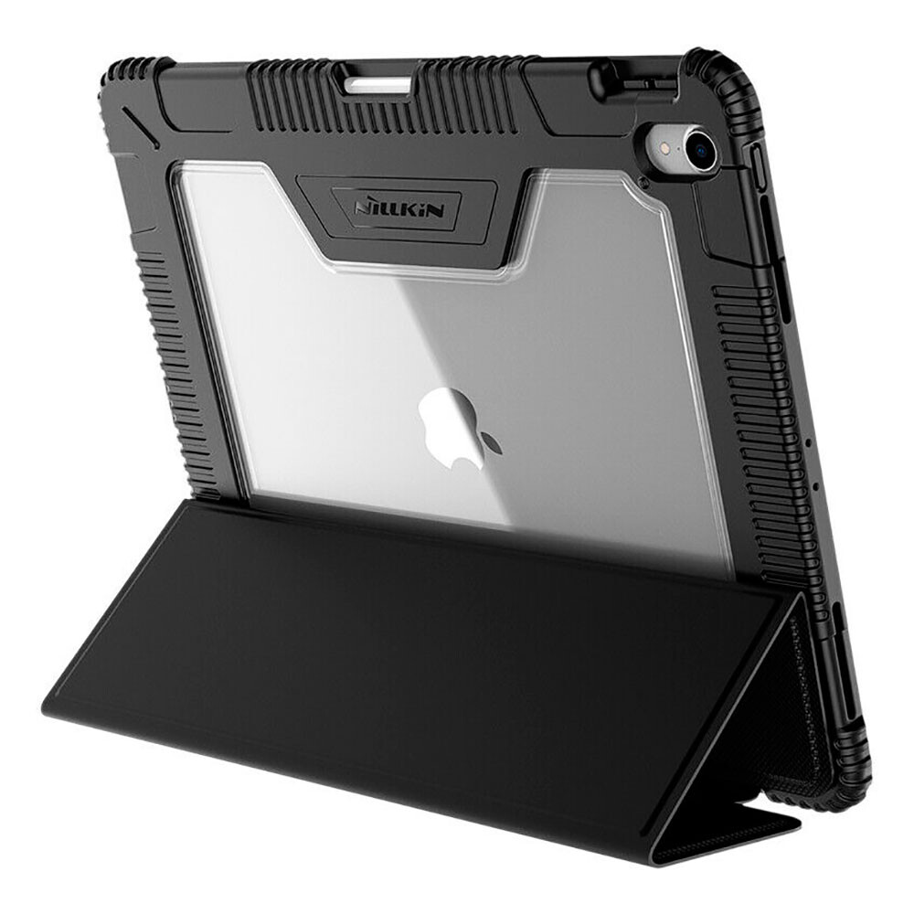 Магнитный чехол с держателем для Apple Pencil Nillkin Bumper Black для iPad Pro 12.9" (2018)