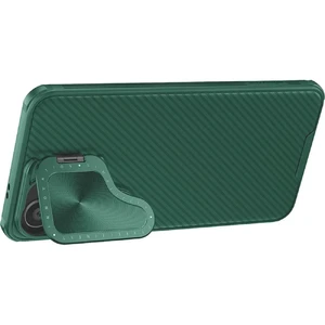 Чехол MagSafe Nillkin CamShield Prop Green для Galaxy S24 Plus с защитой камеры и подставкой - Фото 4