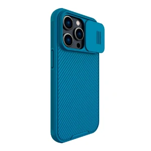 Захисний чохол Nillkin CamShield Pro Case Blue для iPhone 14 Pro - Фото 3