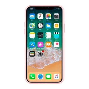 Подарочный комплект Nillkin Fancy Pink (чехол + беспроводная зарядка + кабель) для iPhone X | XS - Фото 5