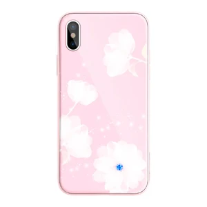 Подарочный комплект Nillkin Fancy Pink (чехол + беспроводная зарядка + кабель) для iPhone X | XS - Фото 2
