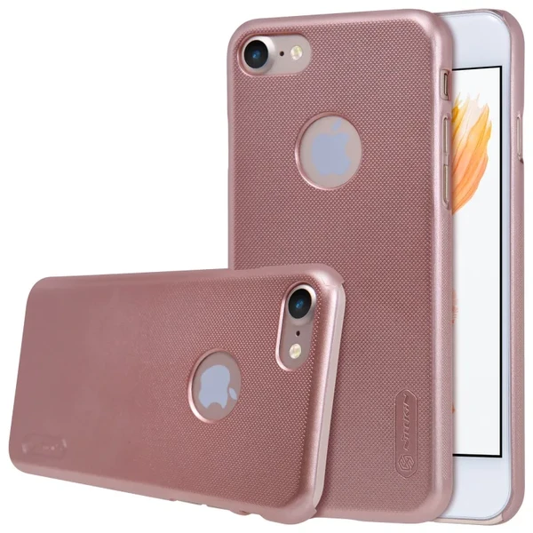 Пластиковий чохол Nillkin Frosted Shield Rose Gold для iPhone 7 | 8 у Вінниці
