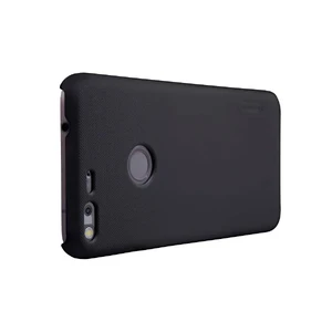 Пластиковый чехол Nillkin Frosted Shield Black для Google Pixel XL - Фото 5